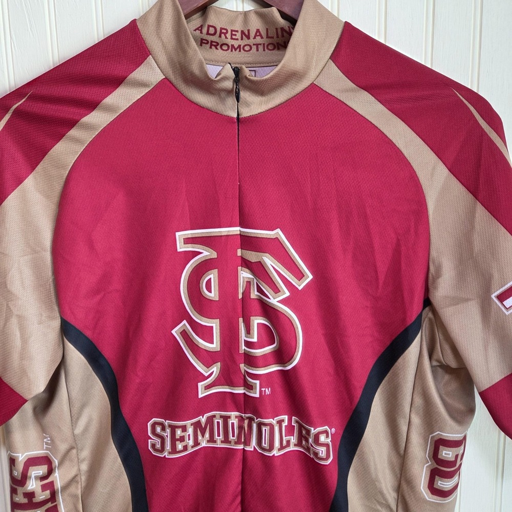 Florida State Seminoles Jersey Mens Medium Red NCAA Football Hincapie Sportswear